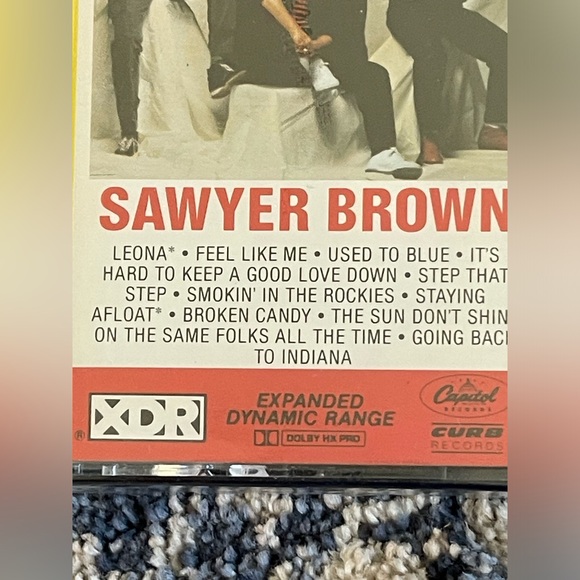 Sawyer Brown Cassette tape Self Titled Tape FACTORY SEALED NEW - Picture 2 of 3